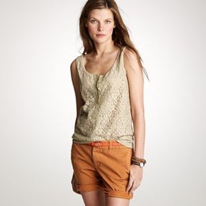 ☀️ CLEARANCE: J. Crew Lace Over Tank
